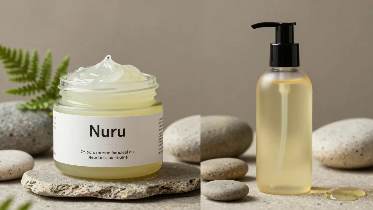 Nuru jeli ile geleneksel masaj yağının kıyaslanması